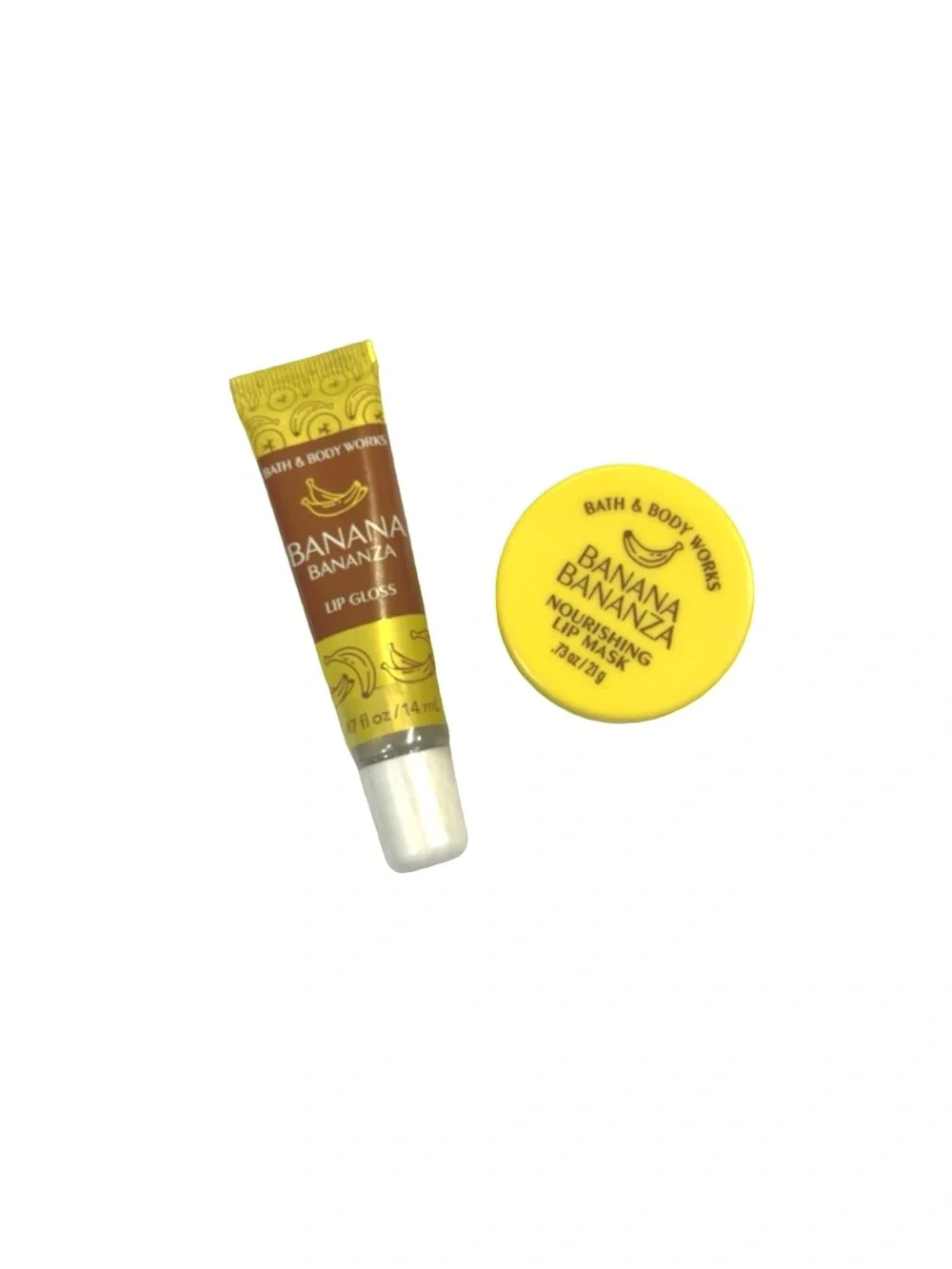 Bath and Body Works Banana Lip Set
